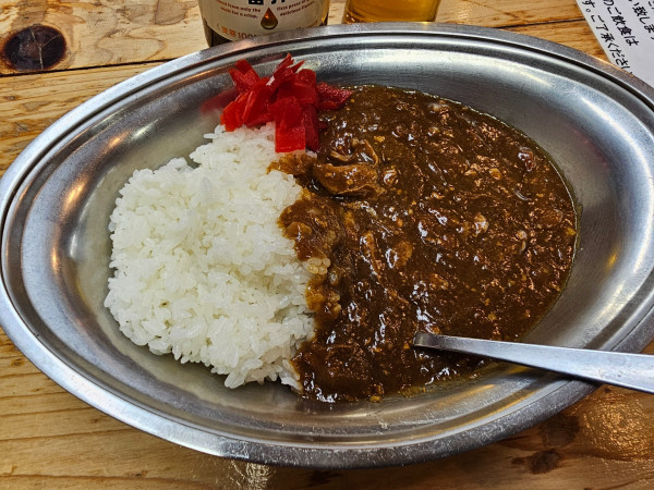 「カレーライス　500円」@丸青食堂の写真
