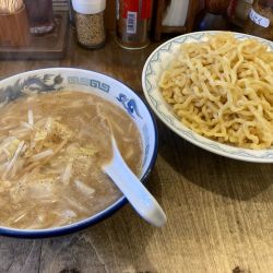 味噌つけ麺（大盛り）