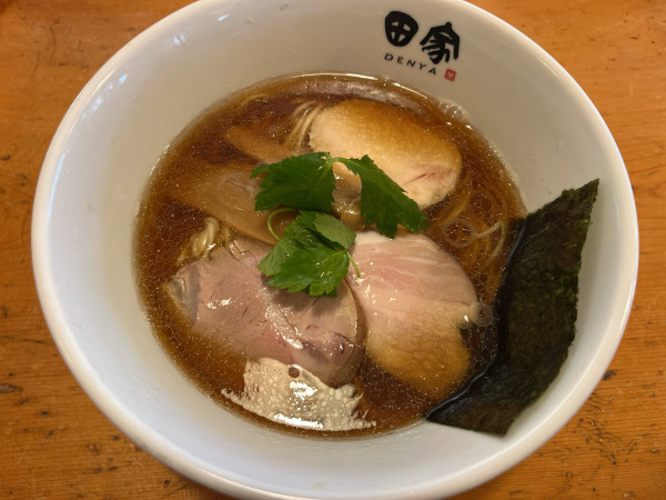 「煮干しそば　1100円」@中華そば 田家 本店の写真