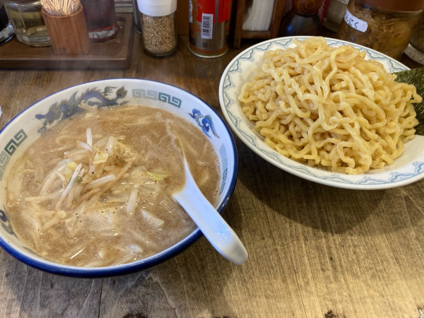 「味噌つけ麺（大盛り）」@味噌らーめんと中華 てつまるの写真