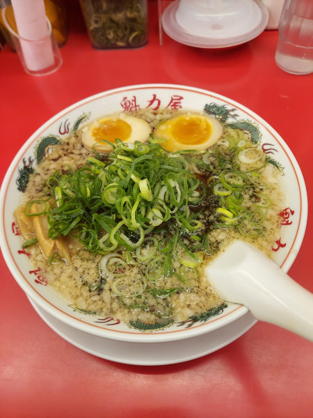 「味玉ラーメン 957円」@ラーメン 魁力屋 竹ノ塚店の写真