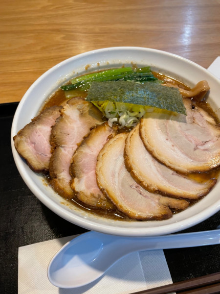 「チャーシュー麺中盛」@中華そば 松葉の写真