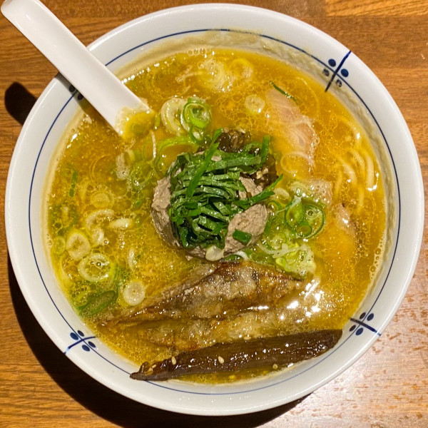 「白肝煮干 味噌(半麺) ¥1,100」@雨は、やさしくの写真