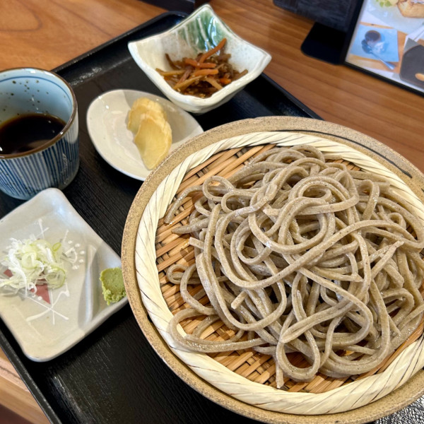 「もりそば【本日のかわり種そば（田舎そば）】」@筑山亭 かすみの里の写真