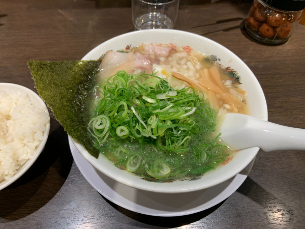 「塩ラーメン」@来来亭 川越山田店の写真
