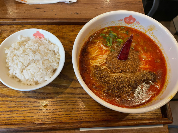 「鬼・担々麺」@香家 三田店の写真
