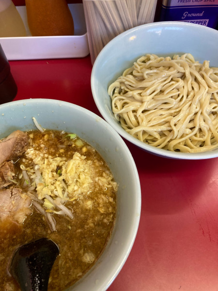 「ぎょったまつけ麺」@ラーメン二郎 中山駅前店の写真