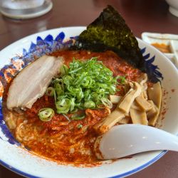 赤いみやこいち麺大盛