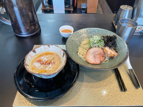 「限定あん肝つけ蕎麦」@麺屋さすけ 本店の写真