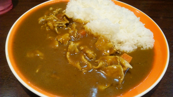 「ポークカレーM 750円」@カレーの王様 後楽園店の写真