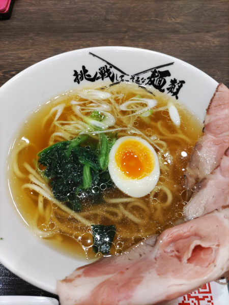 「挑戦貝出汁ラーメン」@挑戦してこそみな麺類 大阪日本橋店の写真