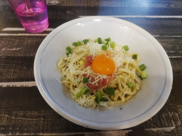 「ローマのまぜそば」@一八亭の写真