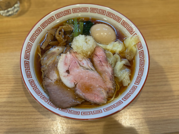 「特製中華そば1150円」@中華そば えにしの写真