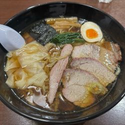 特製中華そば1250円＋大盛1.5麺250円