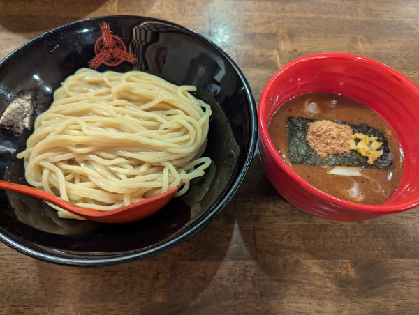 「濃厚つけ麺1050円」@つけ麺専門店 三田製麺所 渋谷道玄坂店の写真