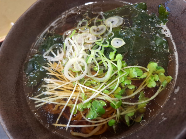 「中華そば５２０円」@ゆで太郎 竹橋店の写真