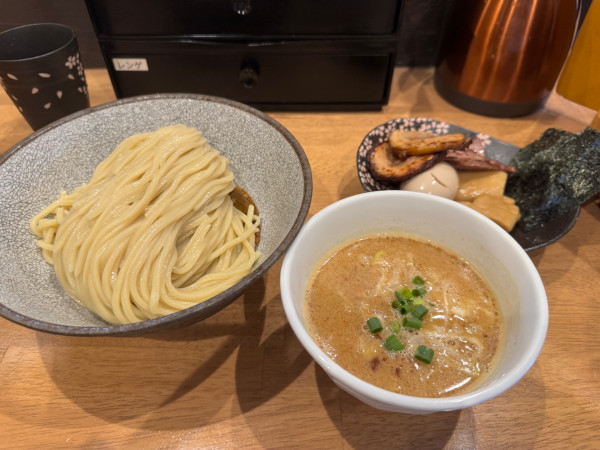 「濃厚醤油つけ麺 【湯咲盛り】」@麺処 湯咲の写真