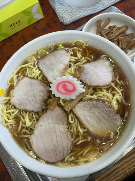 「チャーシューメン➕メンマ」@赤坂味一の写真