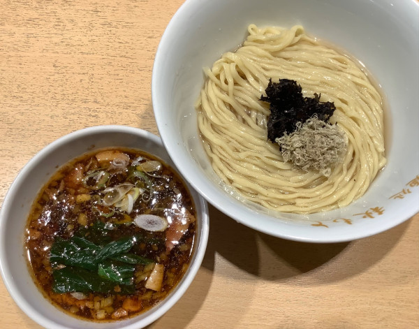 「鰹醤油つけ麺」@麺処 秋もとの写真