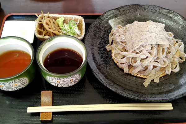 「石臼手挽き田舎そば（1,430円）」@ニ八そば ひらいの写真