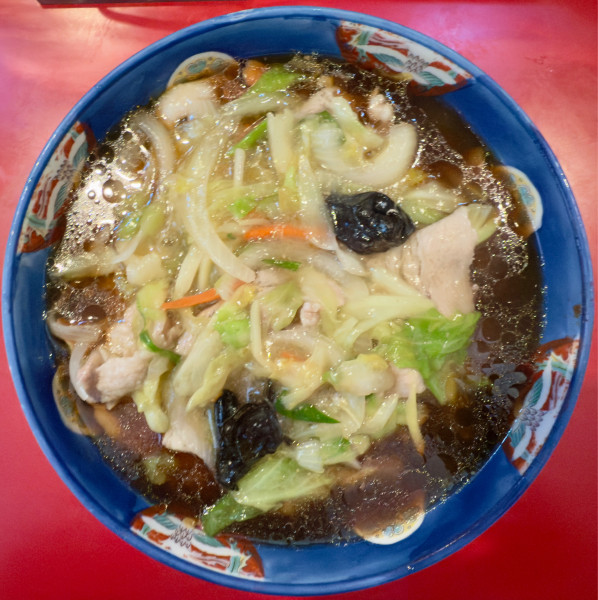 「肉うま煮ラーメン」@ラーメン桐生 伊勢崎店の写真