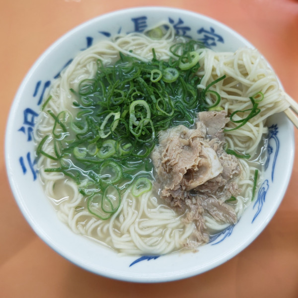 「ラーメン なしずん（500円）」@元祖ラーメン長浜家の写真