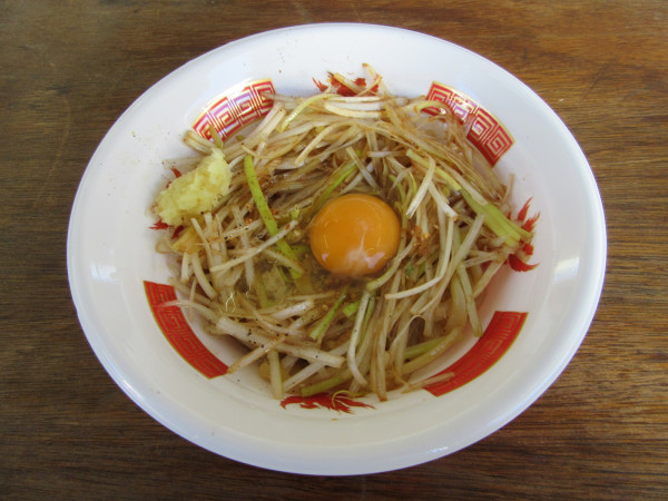 「釜玉中華そば　ナポレオン軒　釜玉中華そば（１０００円）」@第2回ラーメン万博2024 in TSUCHIURAの写真