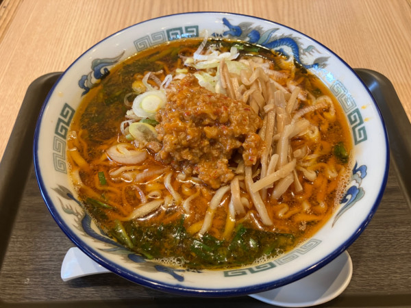 「【限定】赤辛ニラらーめん 890円」@舎鈴 北品川店の写真