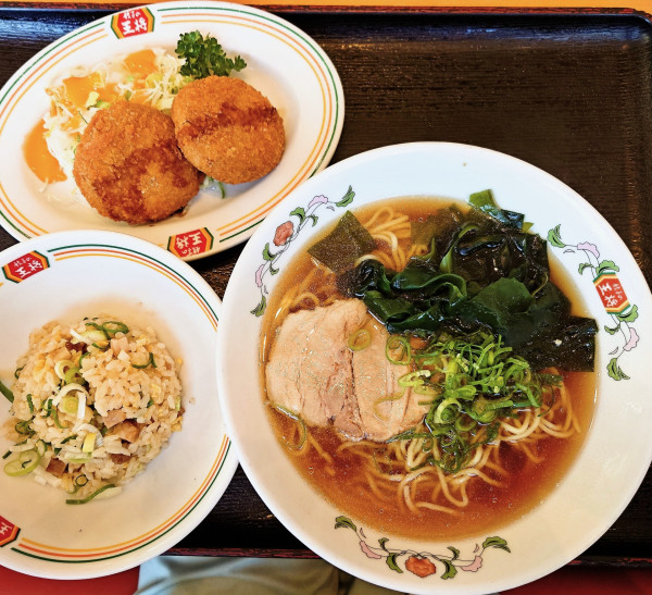 「日替わりランチ」@餃子の王将 大宮南中野店の写真