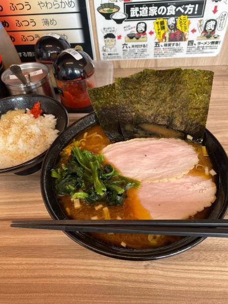 「ラーメン並」@七代目武道家の写真