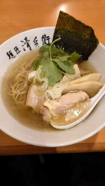「淡麗　950円」@麺匠 清兵衛の写真