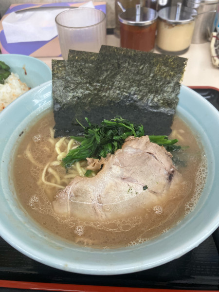 「ラーメン　850円」@横浜家系ラーメン田中の写真