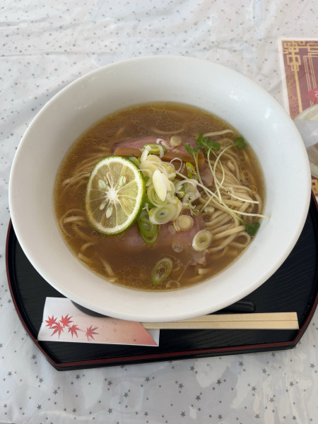 「あさり出汁らぁめん(塩)」@麺処 青野 ちちぶ道の駅店の写真