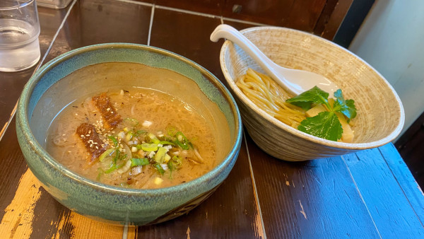 「濃醇味噌つけ麺（麺少なめ）¥900」@札幌つけ麺 風棶堂の写真