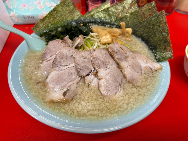 「ネギチャーシューメン カタコイオオ」@ラーメンショップ 結城東店の写真