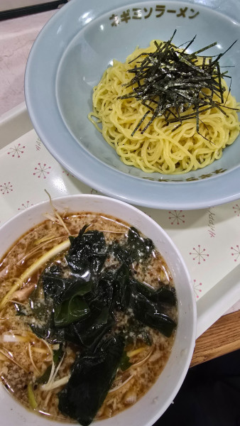 「ネギつけ麺　900円」@ラーメンショップ 月夜野バイパス店の写真
