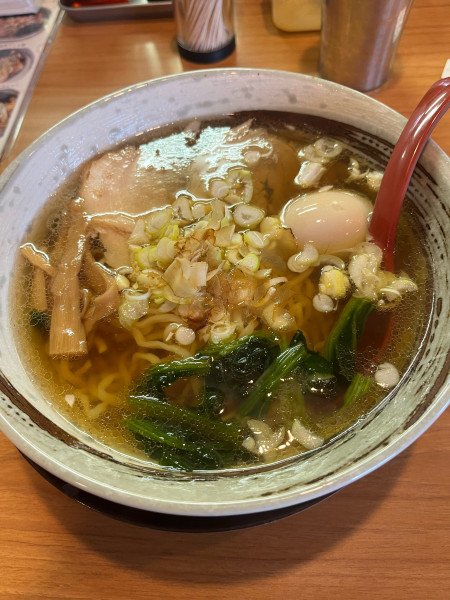「煮干しらぁ麺」@らぁ麺 てっぺんの写真