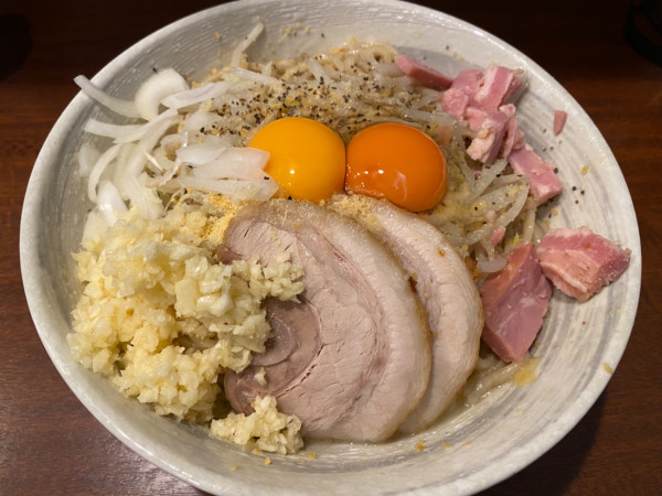 「限定Dカルボナーラ ¥1300。大盛 ¥150。」@麺屋 づかちゃんの写真