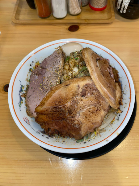 「ガチブタ汁なし特製¥1,250円」@我一豚の写真