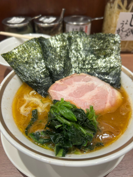 「ラーメン並+半ライス」@家系ラーメン 大ちゃんの写真