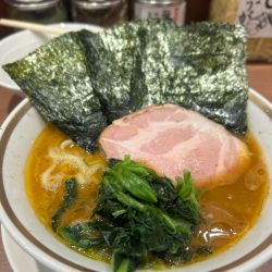 ラーメン並+半ライス