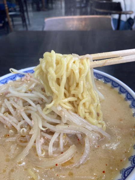 「みそラーメン」@食堂 ニューミサの写真