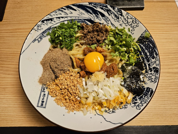 「まぜひつじ」@自家製麺 MENSHO TOKYOの写真