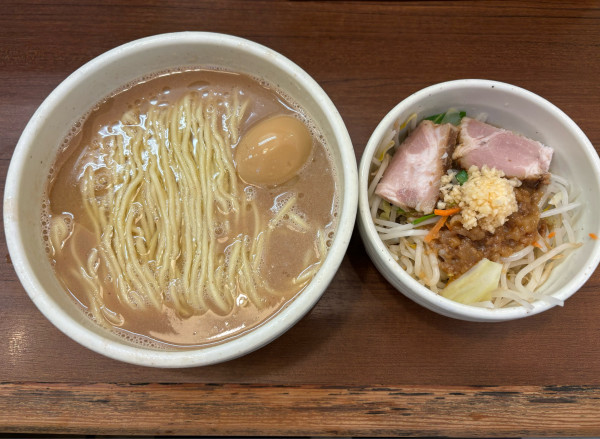 「ラーメン味玉子　スタベジ」@麺処 一笑の写真