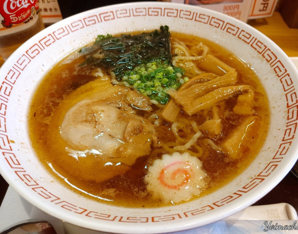 「中華そばカレーセット（半焼きカレー）」@ハイカラ軒の写真