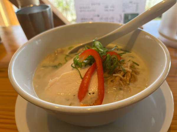 「クラムチャウダーラーメン」@麺や句來夢の写真