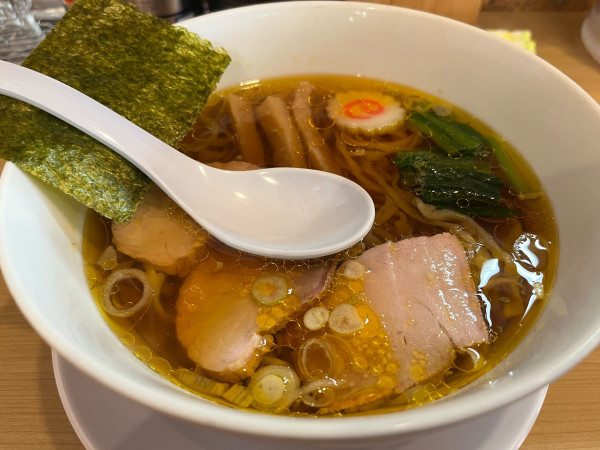 「中華そば」@白河手打中華そば 法隆の写真