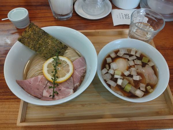 「味玉昆布水つけめん醤油¥1240-」@アメノオトの写真