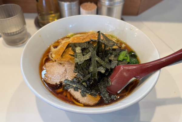 「納豆らぁめん ¥1050」@らぁめん ほりうち 新橋店の写真