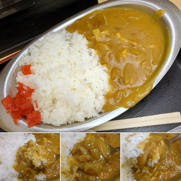 「カレーライス　650円」@そばよし 本店の写真